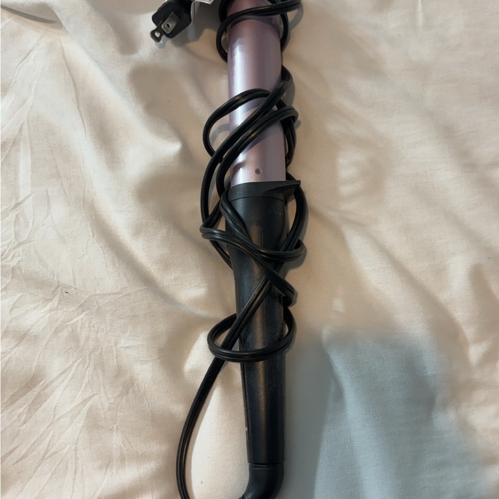 Purple and Black Curling Wand